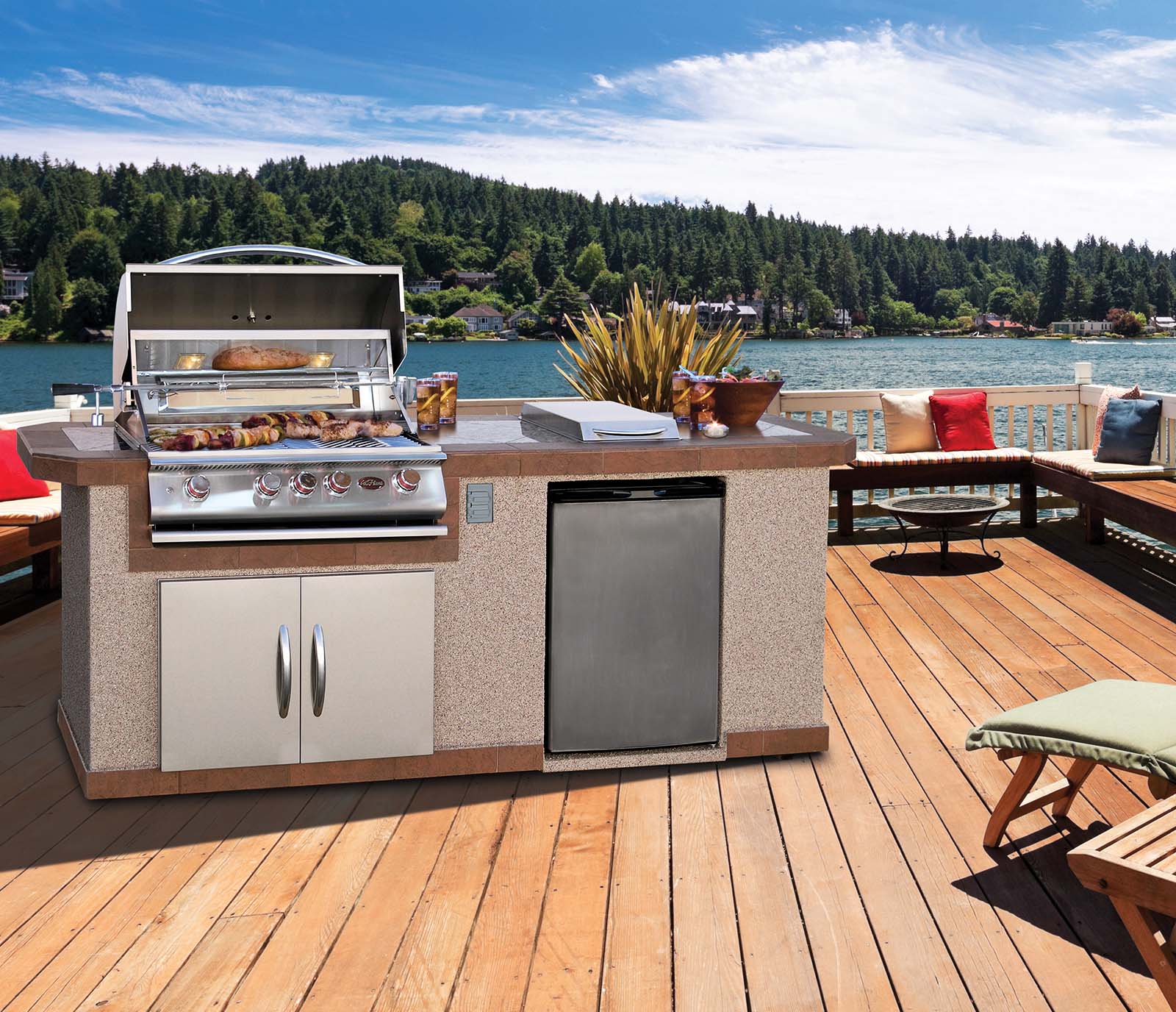 Cal flame 2025 outdoor kitchen